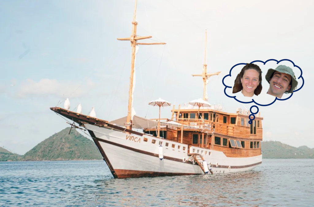 boat phinisi faces